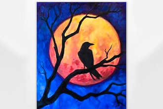 Paint Nite: October Raven